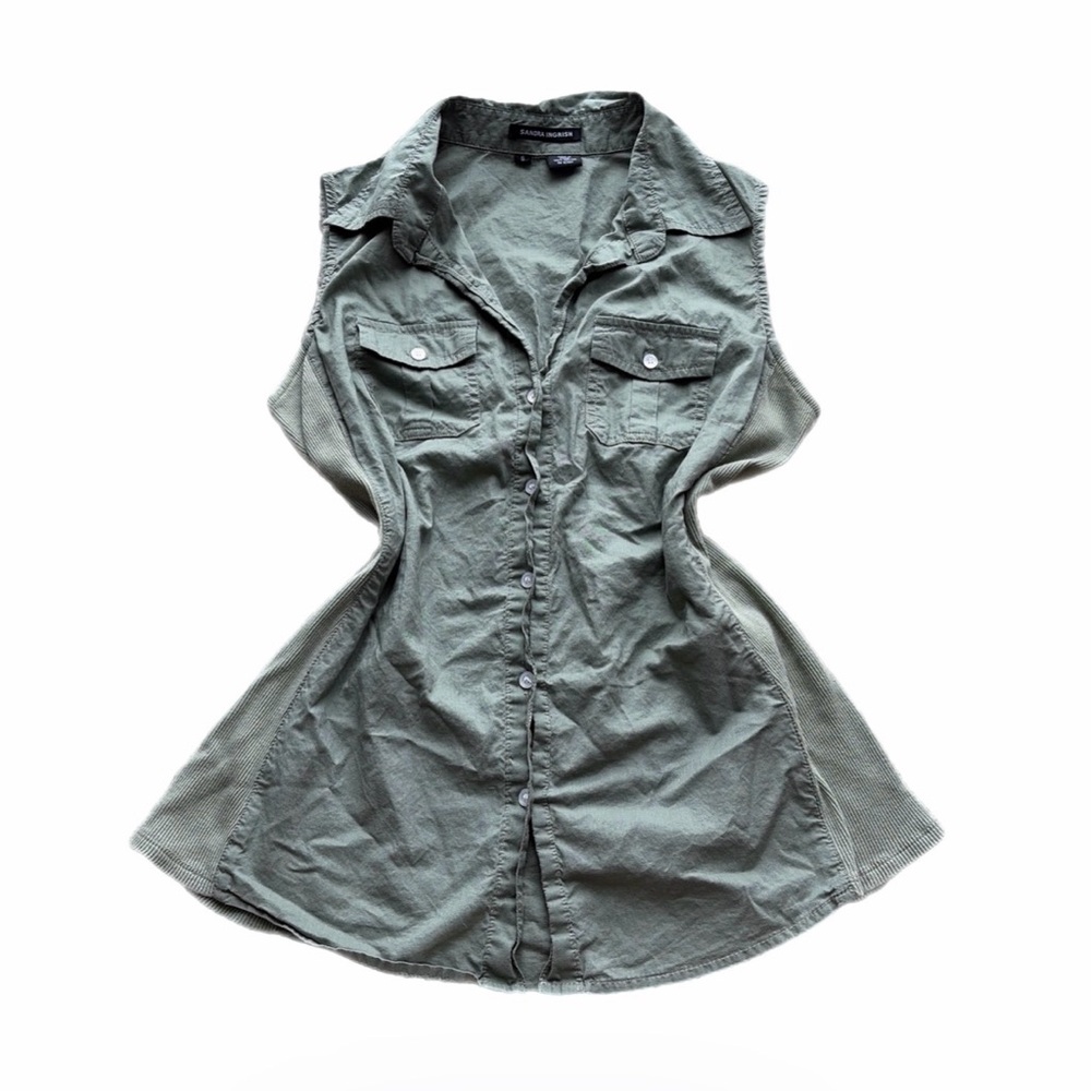 bella swan inspired button up by Sandra Ingrish Khaki green button up 🍃🩸